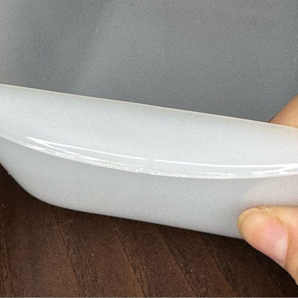 GLASSBAKE Casserole Glass Pan Loaf Pan Loaf Bread or Meat Loaf  Vintage GUC - Picture 6 of 16